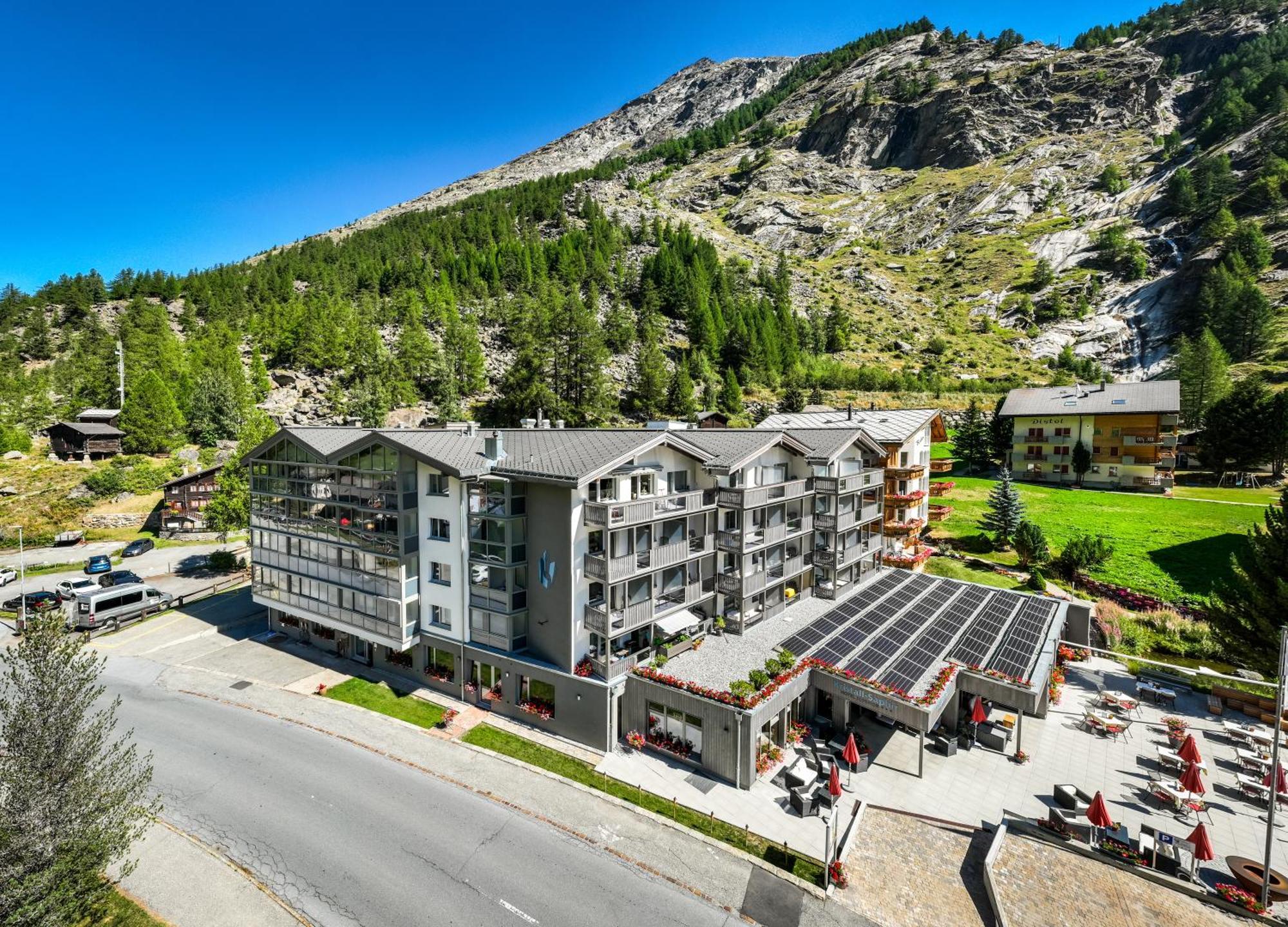Hotel Kristall Саас-Альмажель Екстер'єр фото